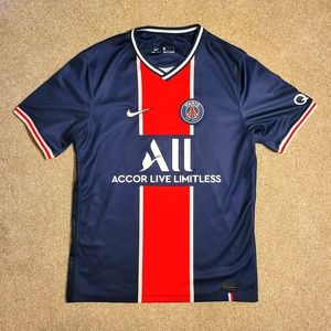 Paris Saint-Germain PSG Ligue 1 2020 Home Jersey Shirt - M